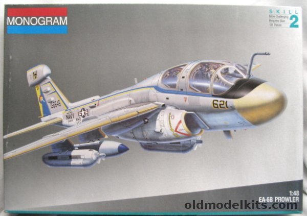 Monogram 1/48 Grumman EA-6B Prowler, 5611 plastic model kit